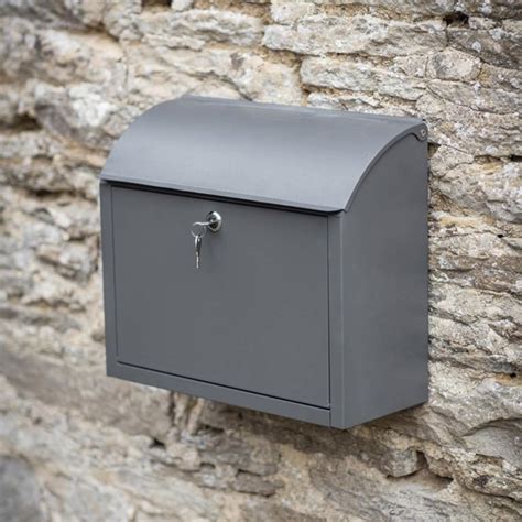 best metal post box|outside wall mounted post box.